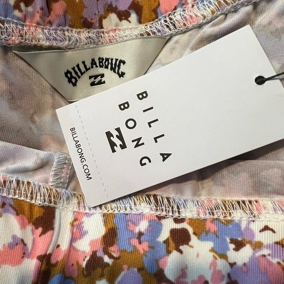 Billabong Hang Loose Ditsy Floral Print High Rise Waist Retro Flare Pant NWT - Picture 6 of 6